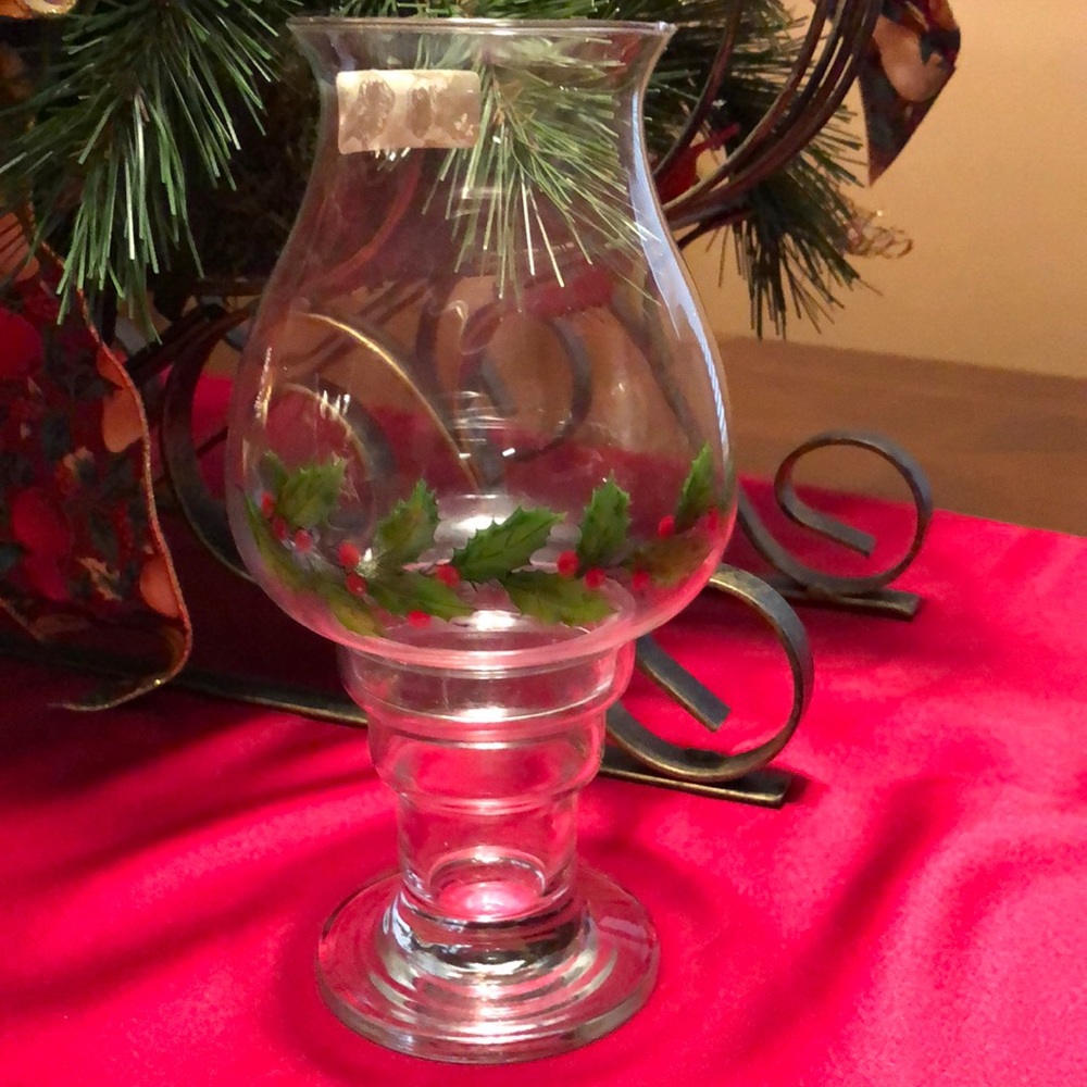 Hand crafted crystal Votive Candle Holder made in Turkey